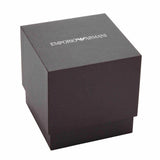 Emporio Armani World Explorer Chronograph Blue Dial Silver Steel Strap Watch for Men - AR11681