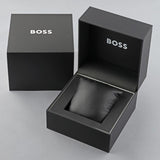 Hugo Boss Avery Chronograph Blue Dial Silver Steel Strap Watch for Men - 1514158