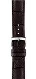Tissot PR 100 Quartz Silver Dial Black Leather Strap Watch for Men - T150.410.16.031.00