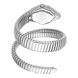 Just Cavalli Classico Lungo Blue Dial Silver Steel Strap Watch for Women - JC1L248M0015