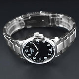 Tissot T-Sport Gent XL Black Dial Silver Steel Strap Watch for Men - T116.410.11.057.00