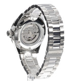 Hugo Boss Troper Automatic Chronograph Green Dial Silver Steel Strap Watch for Men - 1514200