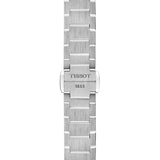 Tissot PRX Quartz Diamonds Black Dial Silver Steel Strap Watch for Women - T137.010.11.056.00