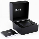 Hugo Boss Bossmatic Automatic Black Dial Black Steel Strap Watch for Men - 1514215