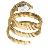 Just Cavalli Cosenza Silver Dial Gold Steel Strap Watch for Women - JC1L232M0025