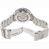 Seiko 5 Sports Automatic Blue Dial Silver Steel Strap Watch for Men - SRPC63J1