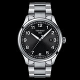 Tissot T-Sport Gent XL Black Dial Silver Steel Strap Watch for Men - T116.410.11.057.00