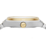 Emporio Armani Federica Mother of Pearl Dial Two Tone Steel Strap Watch for Women - AR11559