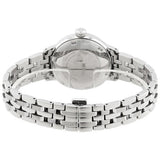Seiko Presage Cocktail Time Automatic Skydiving Diamonds Blue Dial Silver Steel Strap Watch for Women - SRE007J1