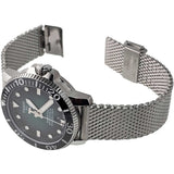 Tissot Seastar 1000 Powermatic 80 Automatic Green Dial Silver Mesh Strap Watch for Men - T120.407.11.091.00