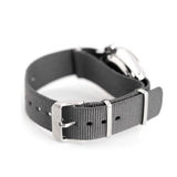 Seiko 5 Sports Automatic Grey Dial Grey Nylon Strap Watch for Men - SRPE61K1