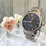 Burberry Classic Blue Dial Silver Steel Strap Watch for Men - BU10007