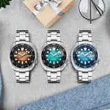 Seiko Prospex US Special Edition Automatic Blue Dial Silver Steel Strap Watch for Men - SRPH59