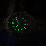 Seiko Prospex Glacier Save The Ocean Special Edition Automatic Blue Dial Silver Steel Strap Watch for Men - SPB299J1