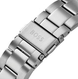 Hugo Boss Hero 2.0 Chronograph Black Dial Silver Steel Strap Watch for Men - 1514267