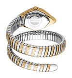 Just Cavalli Ornato Gold Dial Two Tone Steel Strap Watch for Women - JC1L303M0055