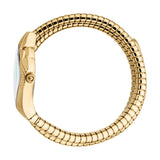 Just Cavalli Cristallo Mother of Pearl Dial Gold Steel Strap Watch for Women - JC1L307M0025