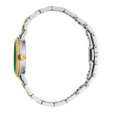 Just Cavalli Donna Glam Green Dial Two Tone Steel Strap Watch for Women - RC5L098M0065