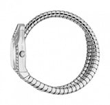 Just Cavalli Ornato Snake Silver Dial Silver Steel Strap Watch for Women - JC1L303M0015
