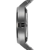 Hugo Boss Candor Automatic Blue Dial Grey Steel Strap Watch for Men - 1514119