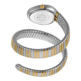 Just Cavalli Solo Mother of Pearl Dial Two Tone Steel Strap Watch for Women - JC1L167M0055