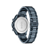 Hugo Boss Hero 2.0 Chronograph Blue Dial Blue Steel Strap Watch for Men - 1514270