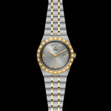 Tudor Royal Diamonds Automatic Grey Dial Two Tone Steel Strap Watch for Men - M28603-0002