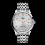 Tudor 1926 Automatic Silver Dial Silver Steel Strap Watch for Men - M91650-0001