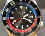 Seiko 5 Sports Special Edition Automatic Grey Dial Silver Steel Strap Watch For Men - SSK019K1