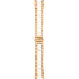 Michael Kors Bradshaw Chronograph White Dial Two Tone Steel Strap Watch For Women - MK5743