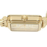 Marc Jacobs Vic Silver Dial Gold Steel Strap Watch for Women - MJ3462