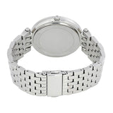 Michael Kors Darci Mother of Pearl Blue  Dial Silver Steel Strap Watch for Women - MK3515