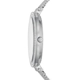 Michael Kors Darci Analog Pink Dial Silver Mesh Bracelet Watch For Women - MK4518