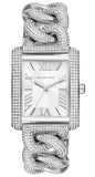 Michael Kors Emery Three Hand Silver Dial Silver Steel Strap Watch For Women - MK7299