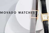 Movado Heritage Mother of Pearl White Dial Black Leather Strap Watch For Women - 3650050