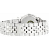 Movado Museum Classic Black Dial Silver Steel Strap Watch For Men - 606504