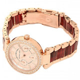 Michael Kors Parker Rose Gold Dial Two Tone Steel Strap Watch for Women - MK6239