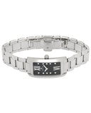 Maurice Lacroix Fiaba Black Dial Silver Steel Strap Watch for Women - FA2164-SS002-350