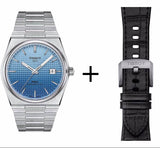 Tissot PRX Powermatic 80 Gradient Blue Dial Silver Steel Strap Watch for Men - T137.407.11.351.01