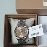 Citizen x Pantone Automatic Warm Sand Dial Silver Steel Strap Watch For Men - NJ0158-89Y