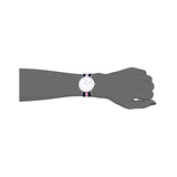 Daniel Wellington Classy Winchester White Dial Two Tone NATO Strap Watch For Women - DW00100081