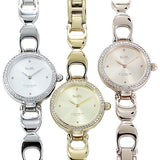 Coach Park Crystals Silver Dial Silver Steel Strap Watch for Women - 14503170
