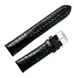 Emporio Armani Valente Black Dial Black Leather Strap Watch For Men - AR0643