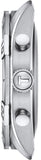 Tissot T Classic PR 100 Sport Chronograph Black Dial Silver Steel Strap Watch for Men - T101.617.11.051.00