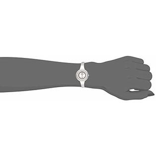 Swarovski Crystalline Pure Silver Dial Silver Steel Strap Watch for Women - 5269256