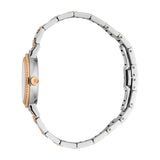 Just Cavalli Glam Silver Dial Two Tone Steel Strap Watch for Women - RC5L098M0075