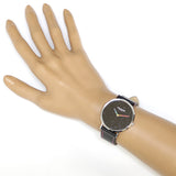 Coach Perry Black Dial Black Leather Strap Watch for Women - 14503033