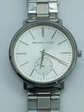 Michael Kors Jaryn Quartz Silver Dial Silver Steel Strap Watch For Women - MK3499