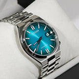 Citizen Tsuyosa Automatic Blue Dial Silver Steel Strap Watch For Men - NJ0151-88X