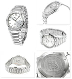 Salvatore Ferragamo F-80 Classic Silver Dial Silver Steel Strap Watch for Men - SFDT02223